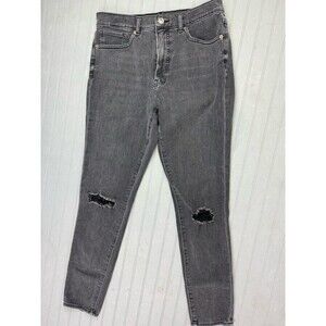 Express Size 10 Womens Jeans Skinny High Rise Stretch Black Stretch